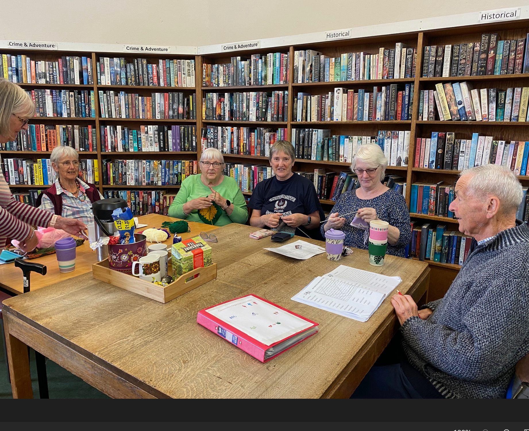 Friday afternoon Knit, Craft or Colour In Time at Sanderstead Library ...