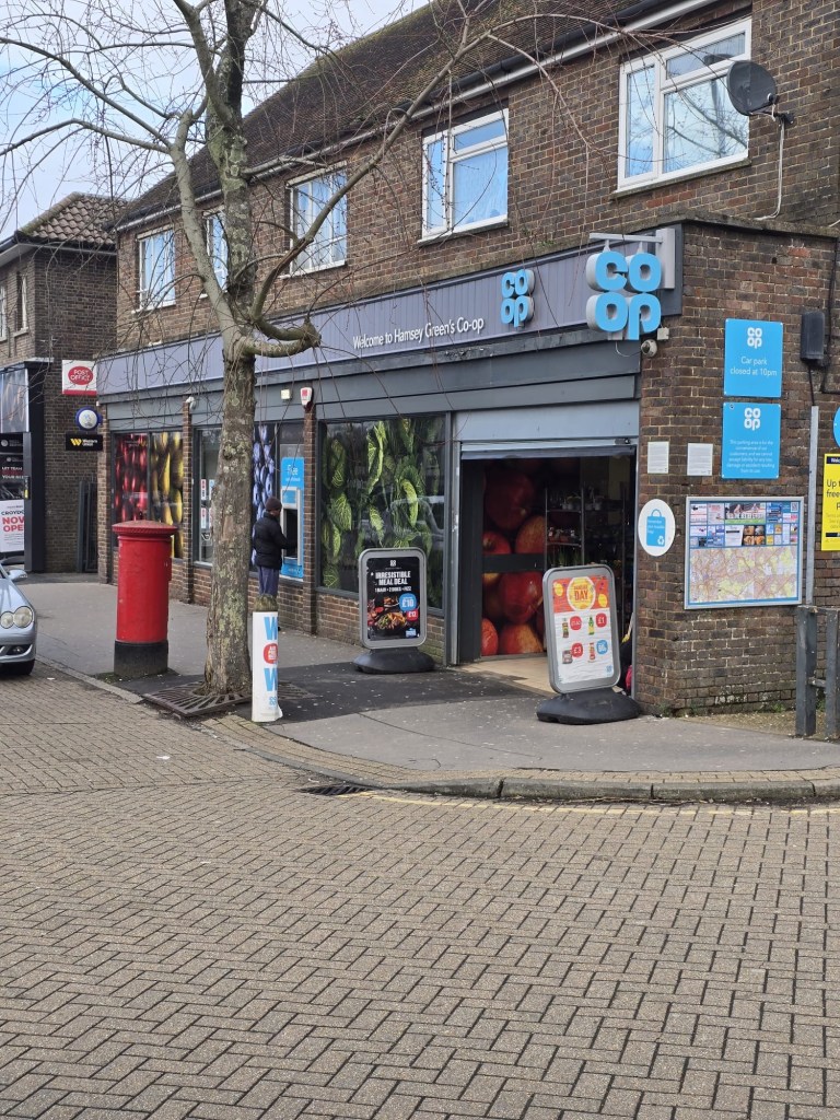 Sanderstead Sign Hamsey Green Post Office – Sanderstead Residents' Association