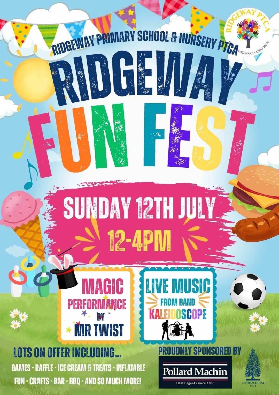 Ridgeway Fun Fest – Sunday 12th July 12-4pm
